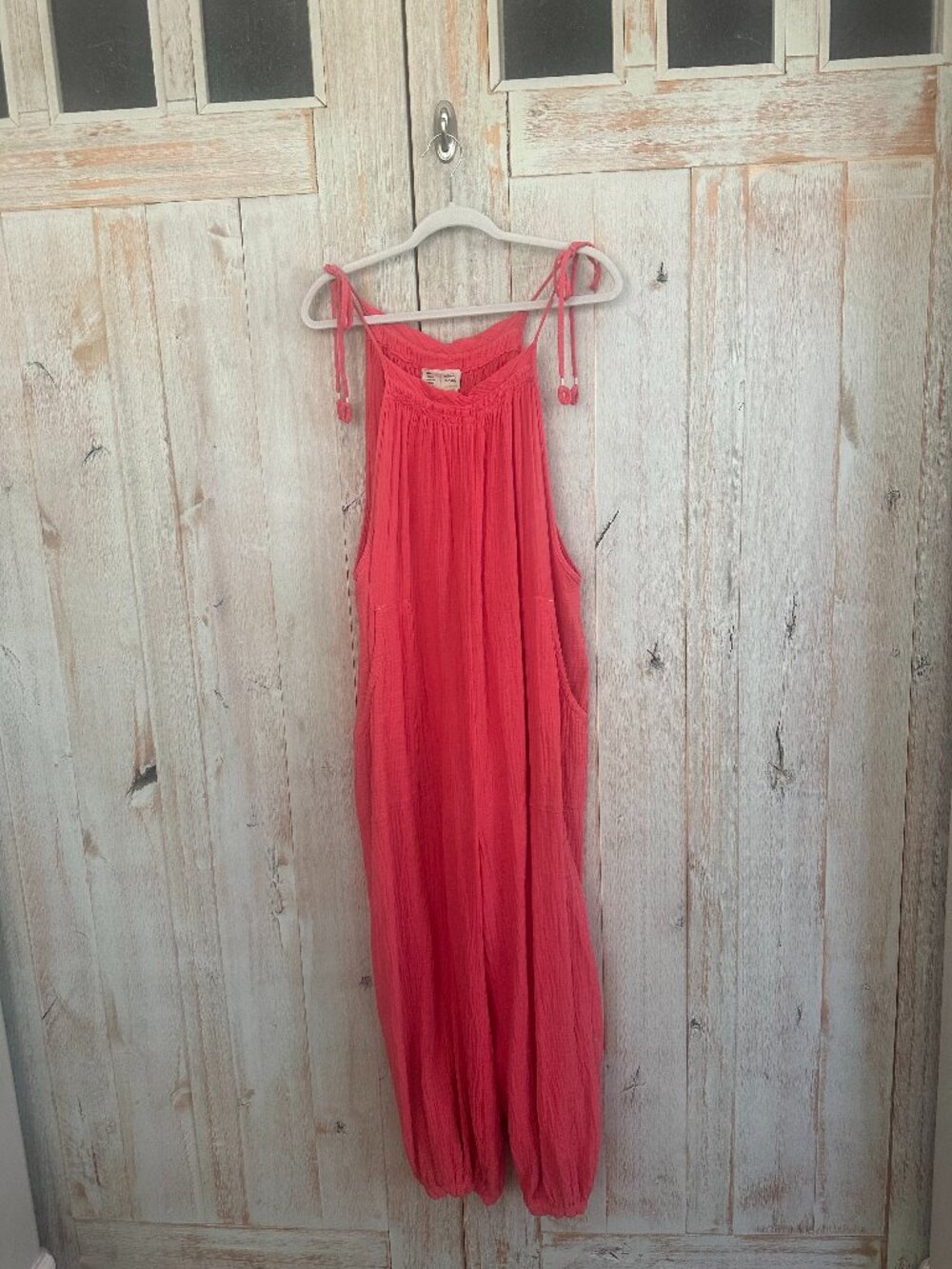 Anthropologie - Saturday/Sunday Abbi Gauze Jumpsuit size L